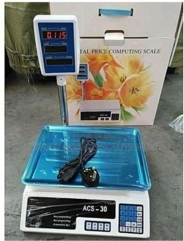 Acs 30 Digital Price Computing Scale - main view