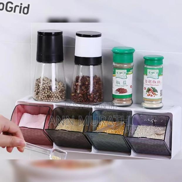 Kitchen Wall Spice Organizer - main view