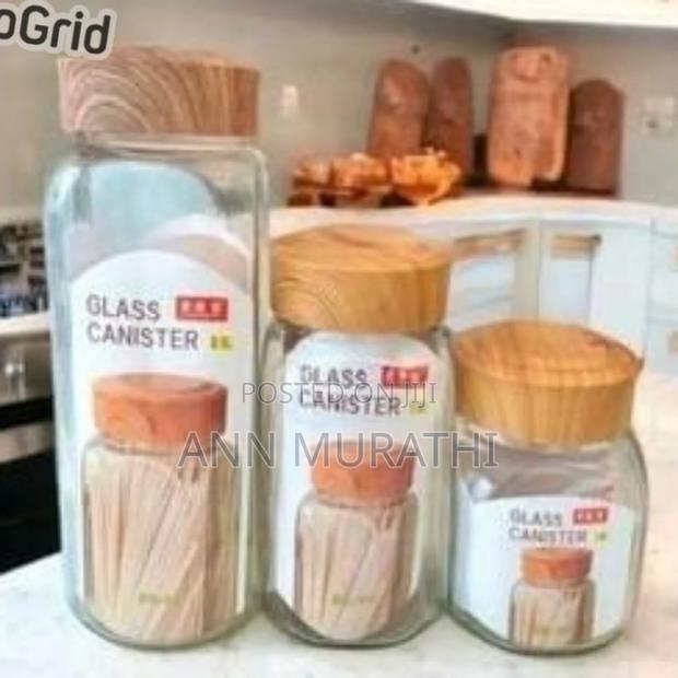 Airtight Thick Glass Containers - main view