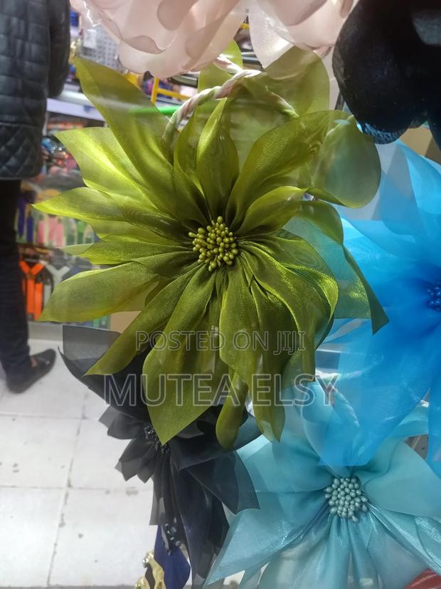 Multicoloured Flowers Fascinators - main view