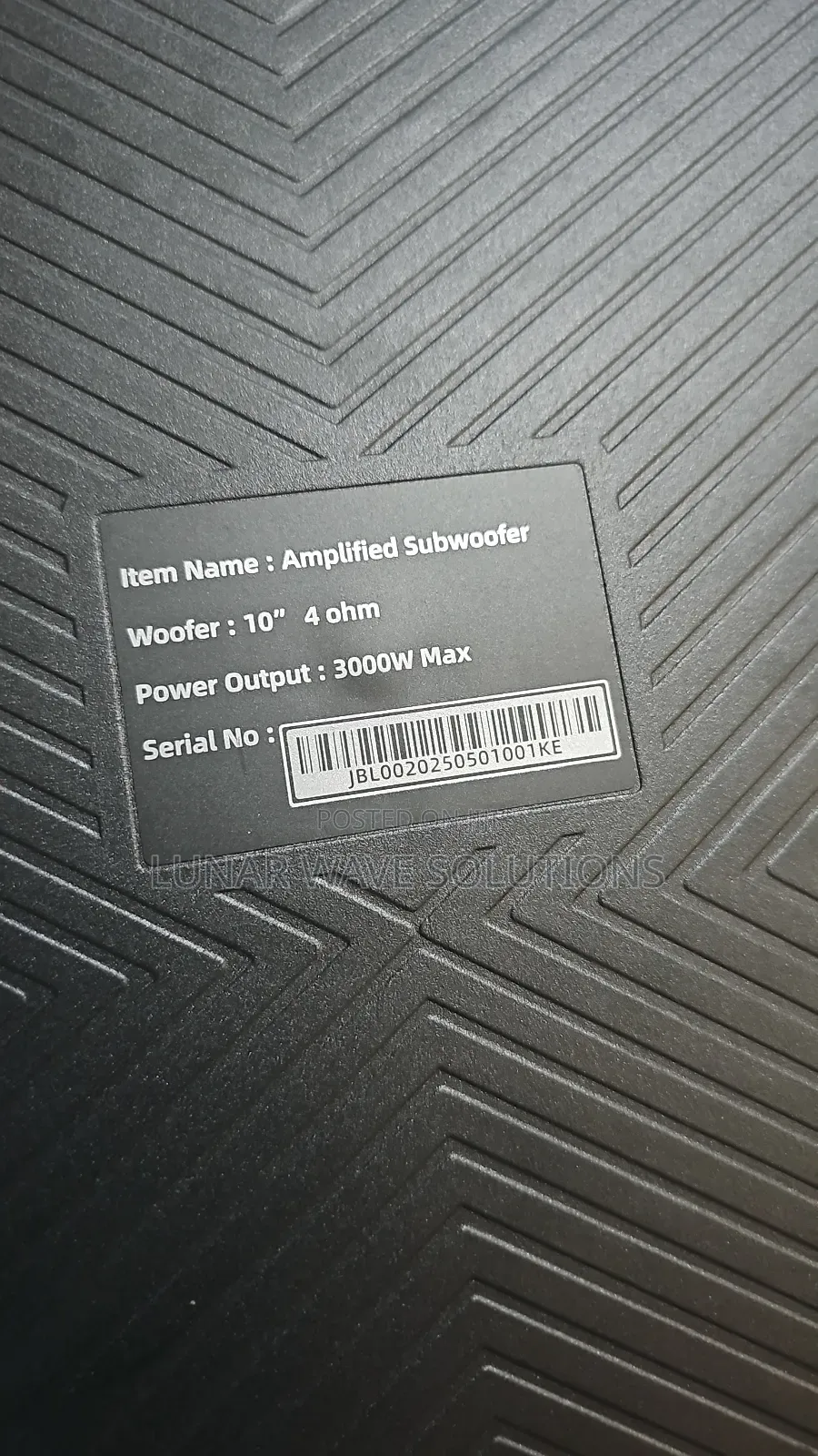 10 Inch Kuerl Car Underseat Subwoofer 3000