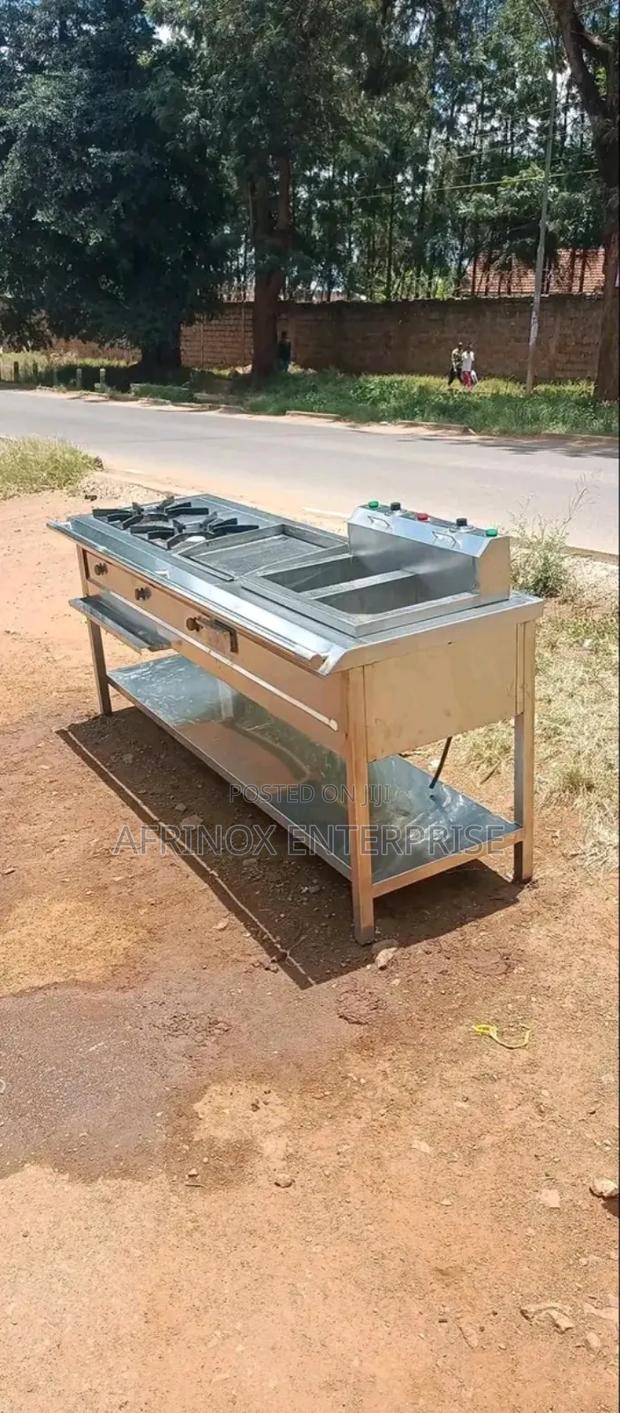 Custom Stainless Steel Combined Cooker - main view