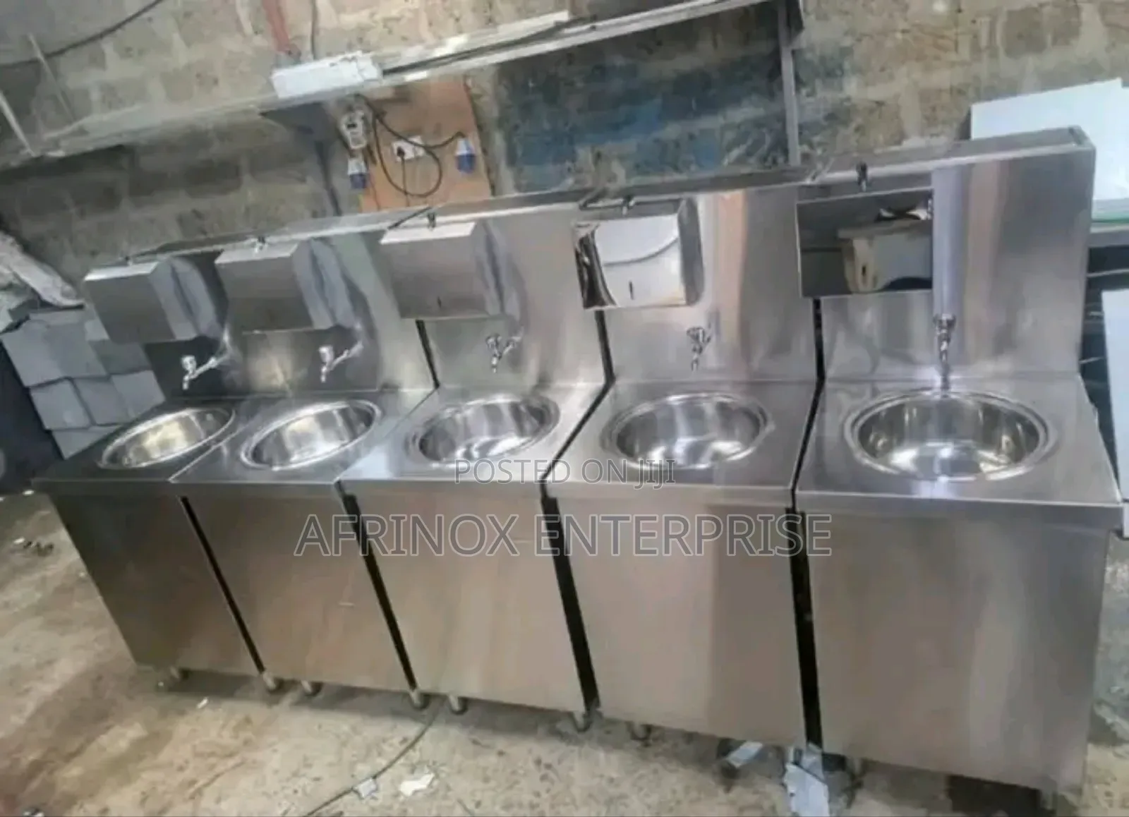 Custom Stainless Steel Hand Washing Station