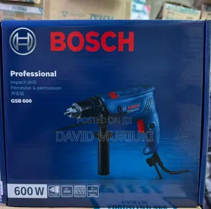 The 
Bosch Impact Drill
600w
Gsb600