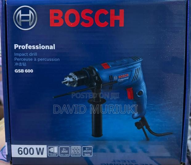 The 
Bosch Impact Drills
600w
Gsb600 - main view
