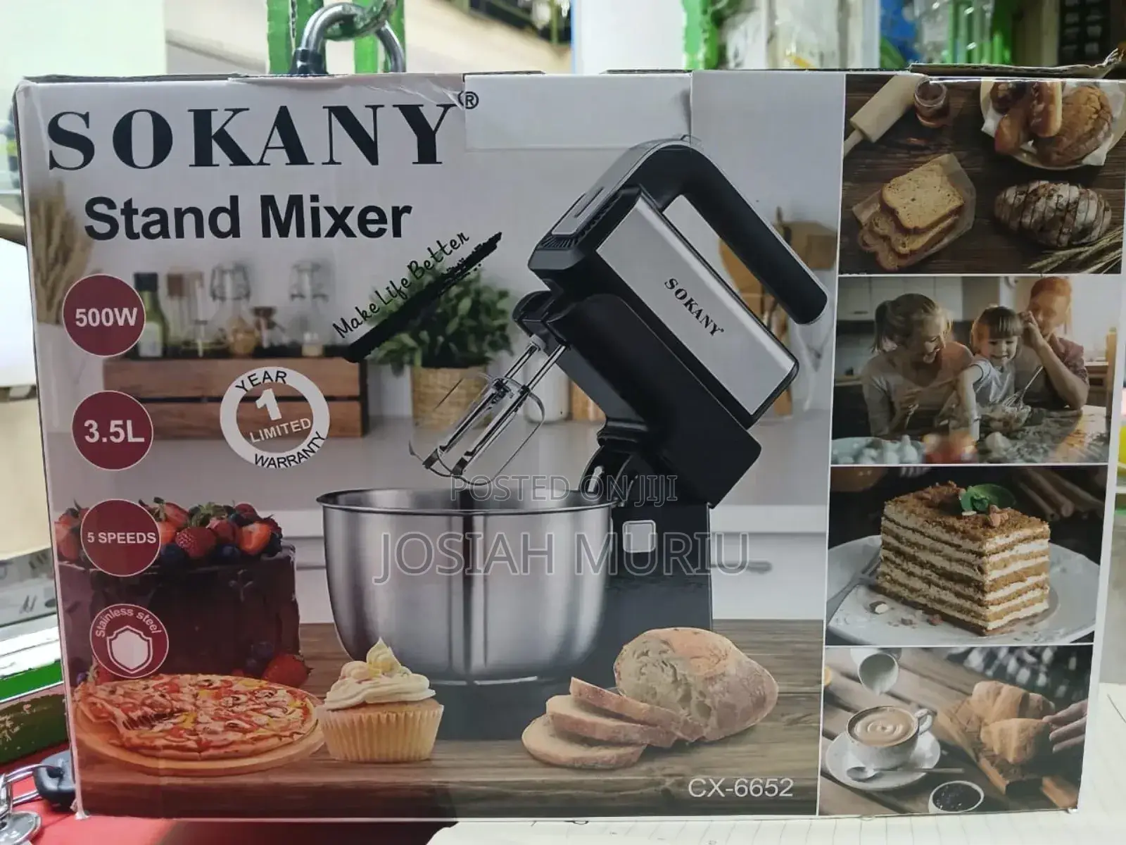 Sokany 3.5l Stand Mixer