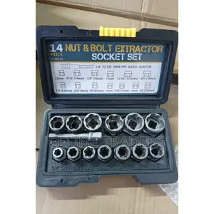 14-Piece Nut Bolt Extractor Socket Set