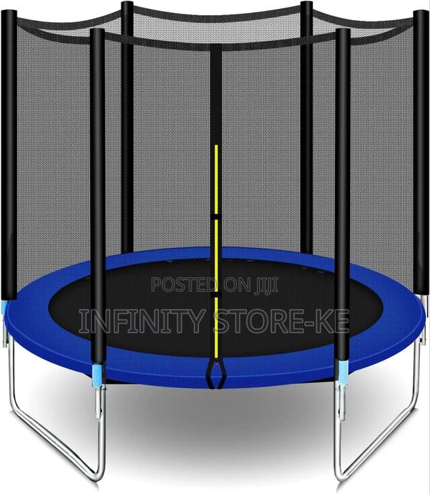 Strong Kids Trampoline 8ft - main view