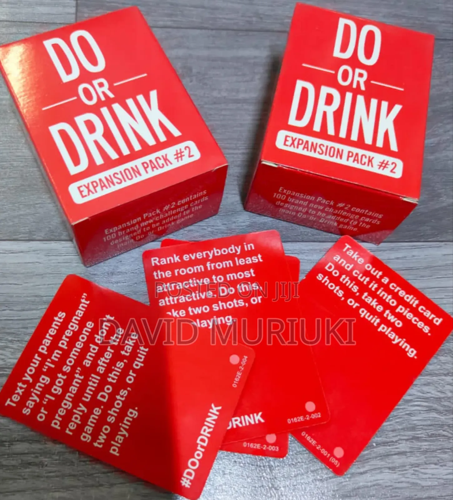 Small Sized Do or Drink Red