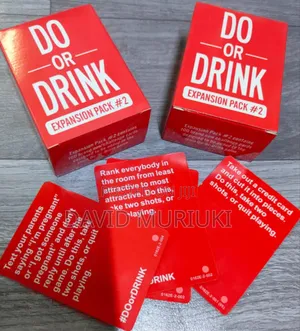 Small Sized Do or Drink Red