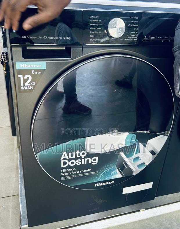 Washer Dryer 12/8kg Washing Machine-Hisense