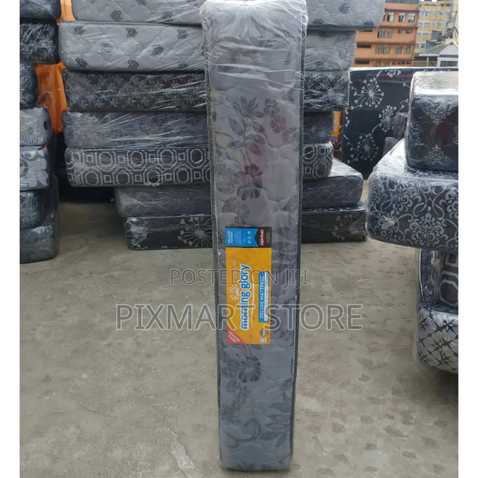 6x6ft 8in Quilted Morning Glory High-Density Mattress