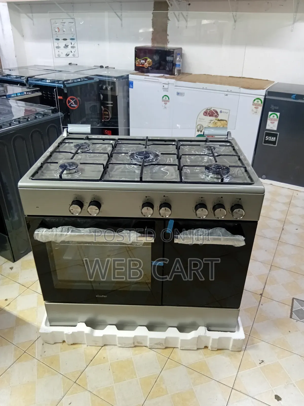 Simfer Fb9504segr 5g 90×60 Standing Cooker