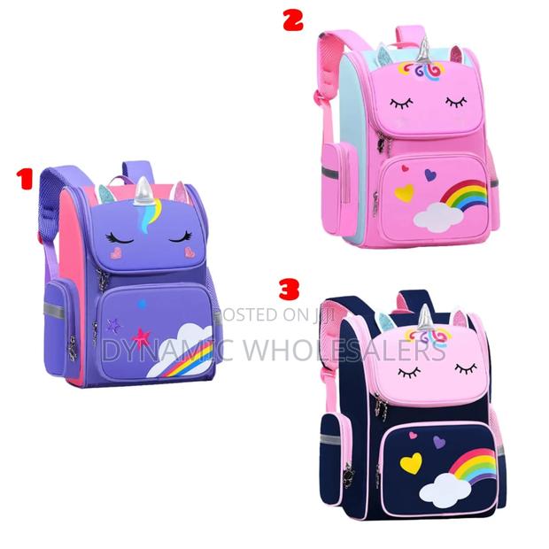 Unicorn-Themed School Backpacks - main view