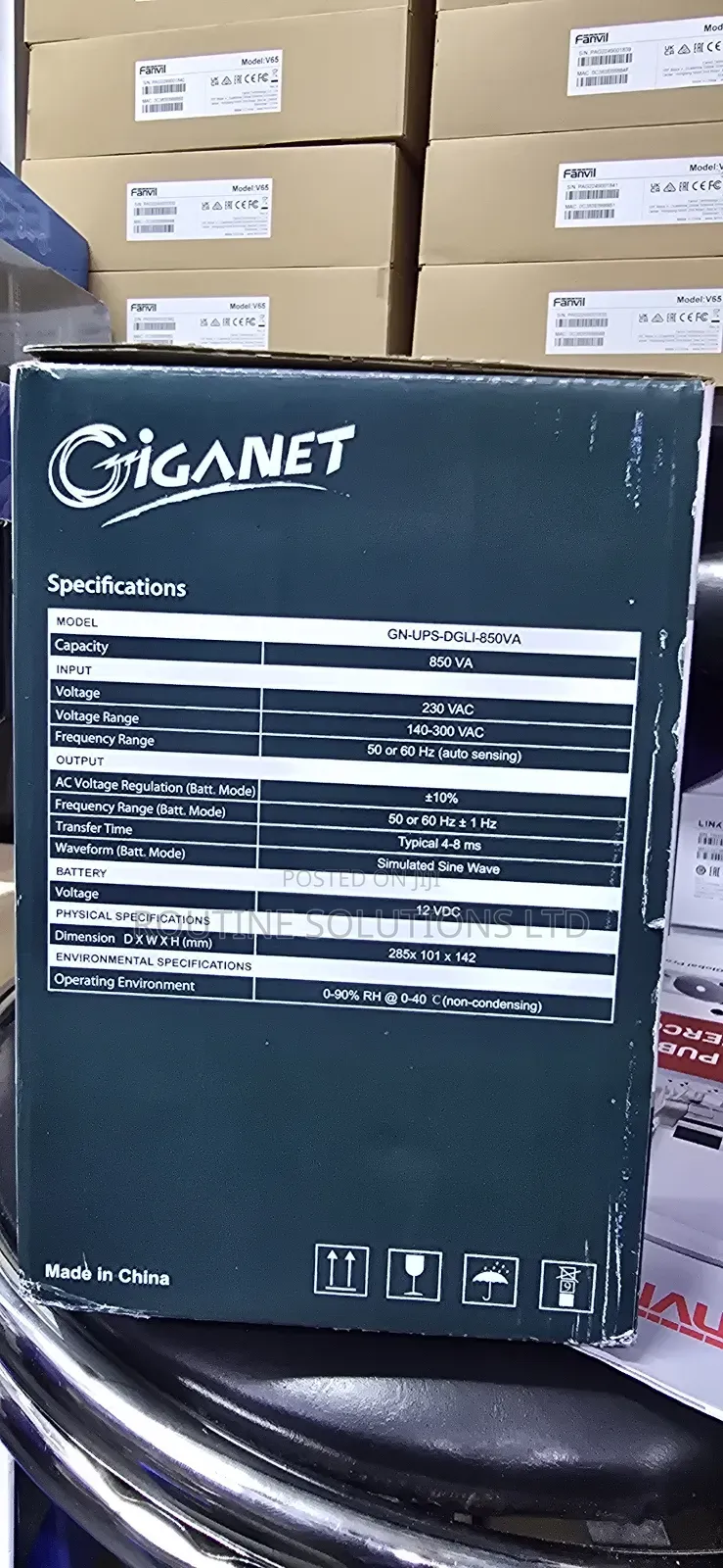 Giganet Ups 850va Pro Line Interactive