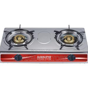 Efficient 2-Burner Tabletop Gas Cooker by Globalstar - thumbnail 2