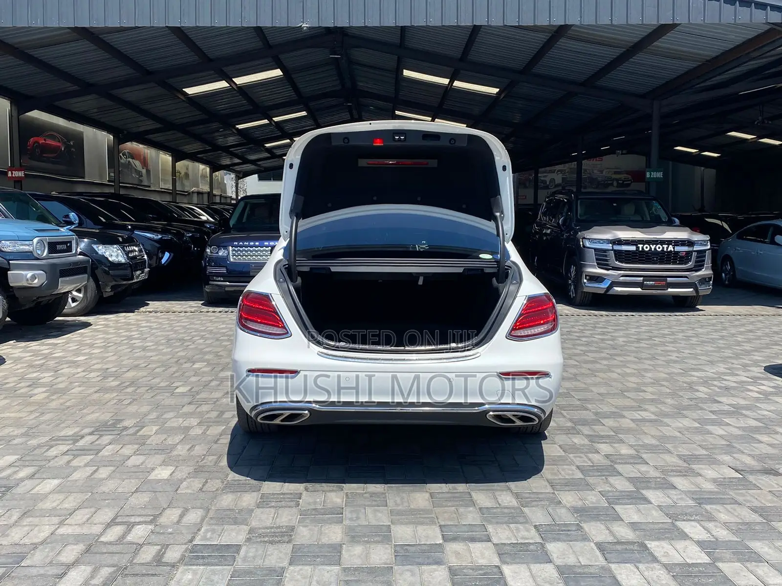 Mercedes-Benz E200 2016 White
