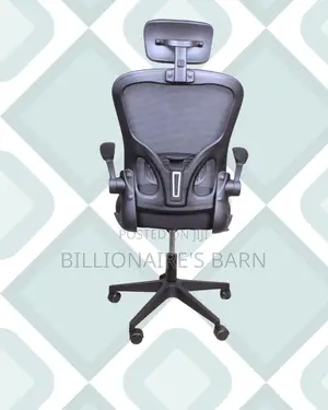 Grey Ergonomic Mesh Chair | Smooth Rolling Comfort for Busy Workdays |