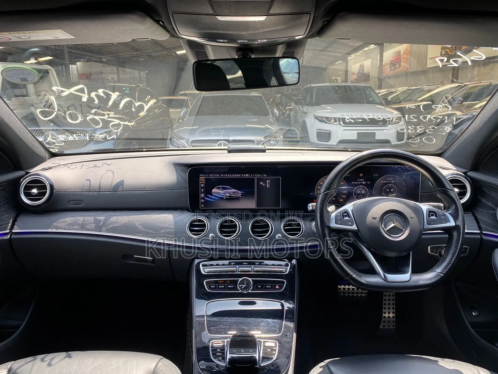 Mercedes-Benz E220 2017 White