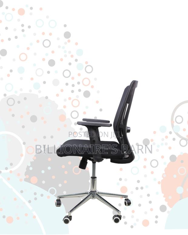 Black Origin Mesh Chair | Smooth Rolling Comfort for Busy Workdays |