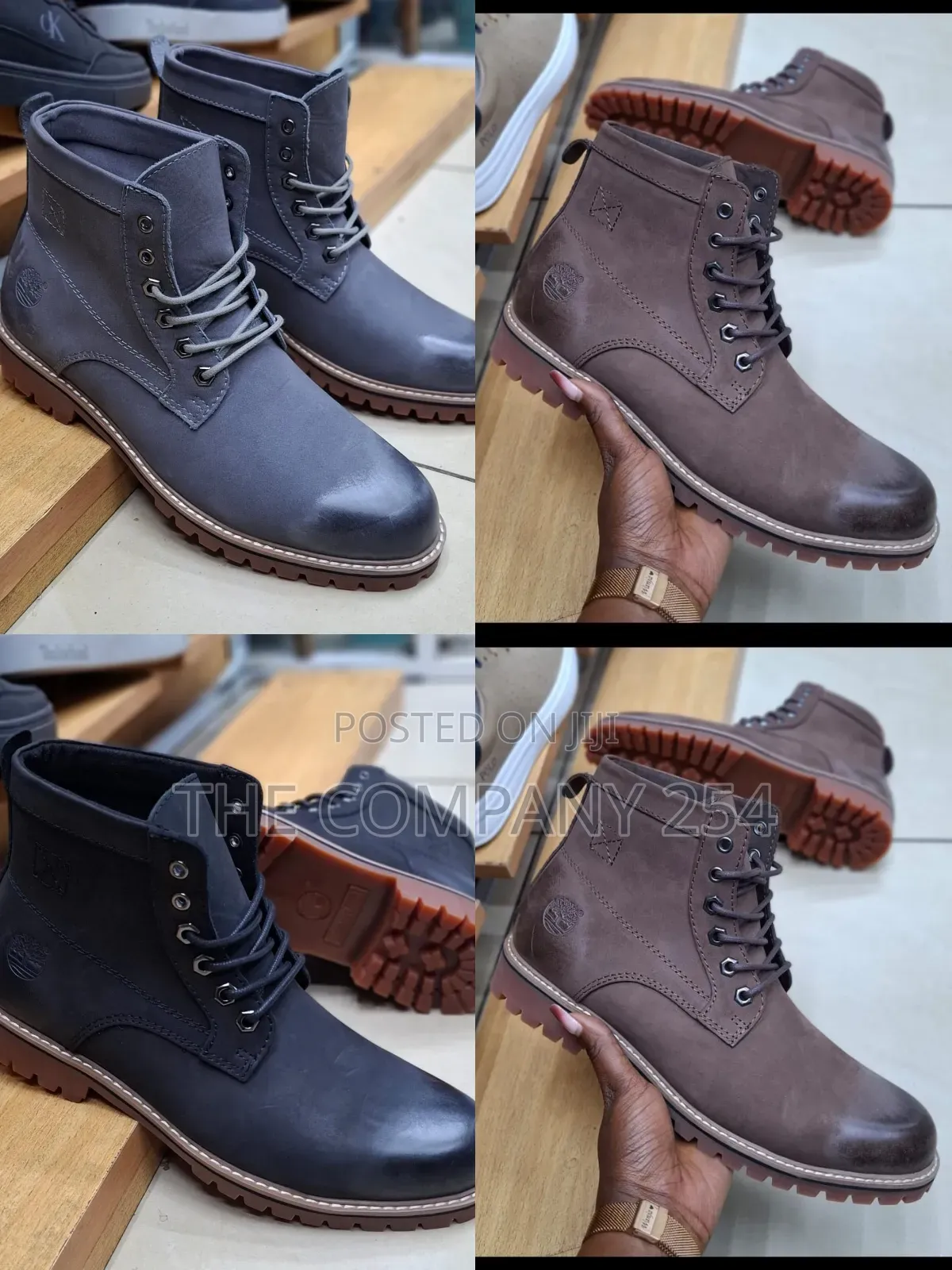 Quality Leather Semi Casual Official Men Timberland Clark's Boots