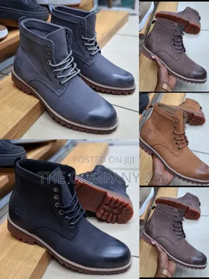 Quality Leather Semi Casual Official Men Timberland Clark's Boots