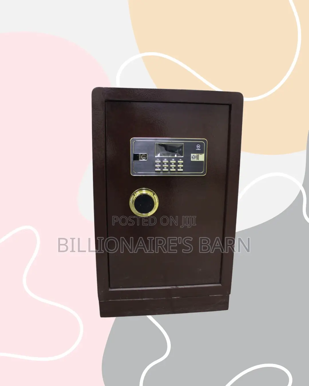 70kg Biometric Safe Box | Organization for Cash, Jewelry, and Papers