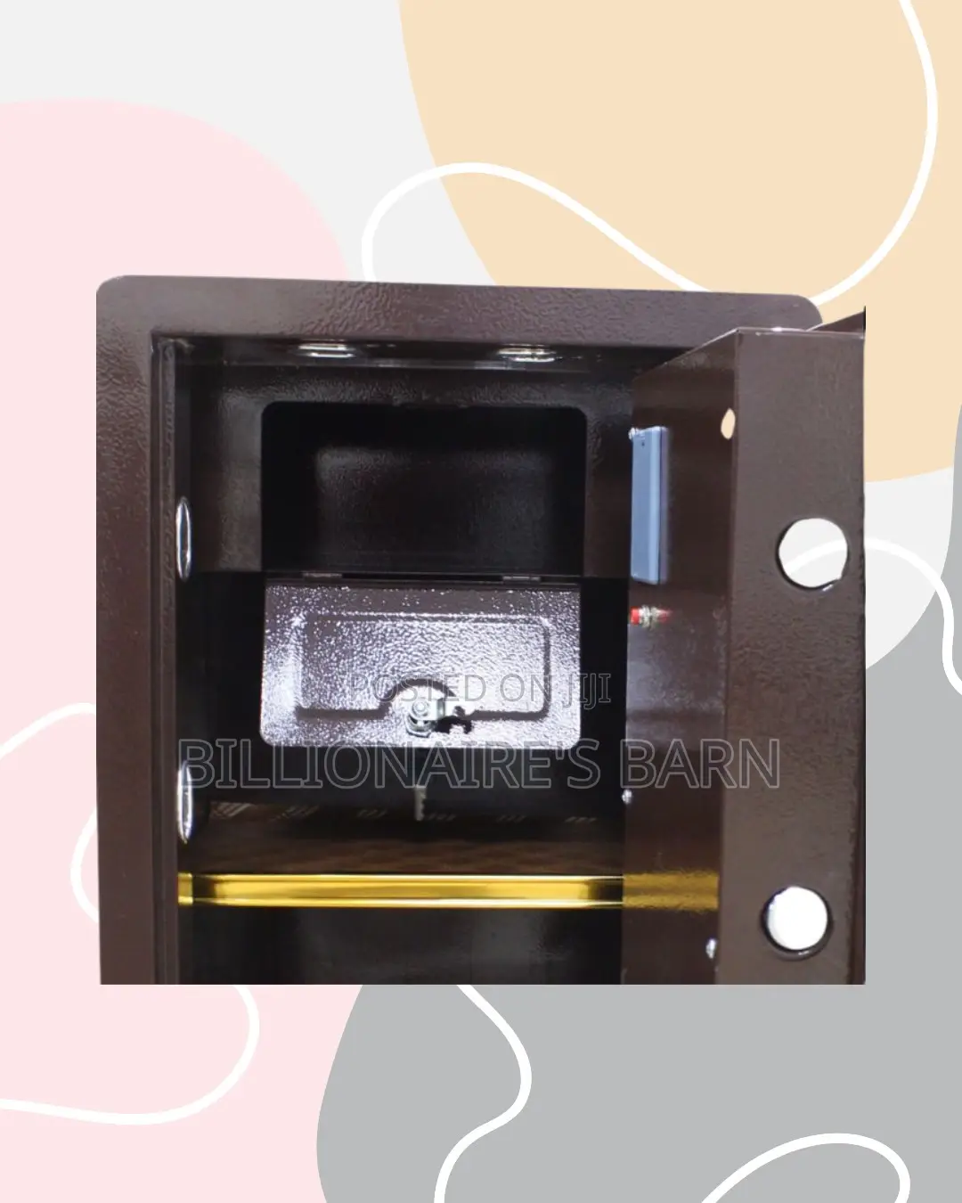 70kg Biometric Safe Box | Organization for Cash, Jewelry, and Papers