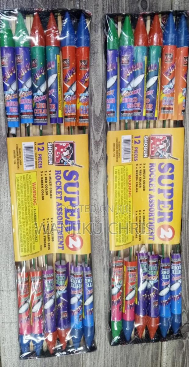 Super Rocket Assorted 12 Fireworks/Fireworks - main view