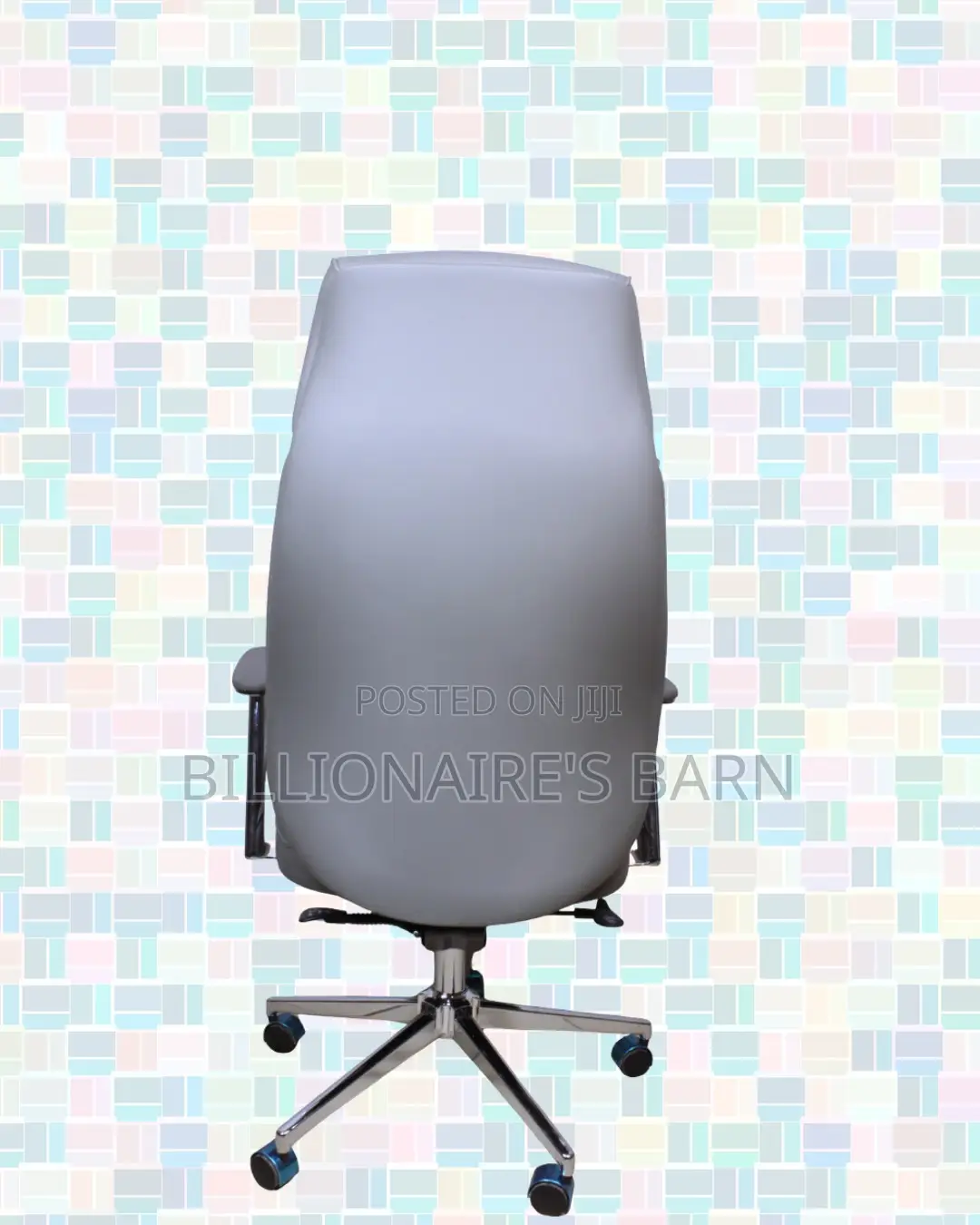 Grey Executive Chair | Posture-Friendly Build for Daily Productivity