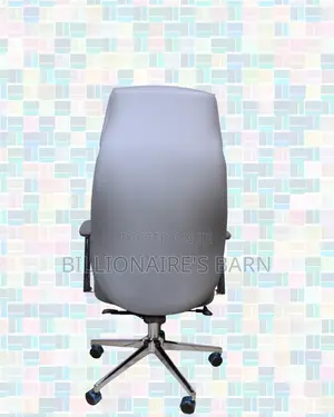 Grey Executive Chair | Posture-Friendly Build for Daily Productivity