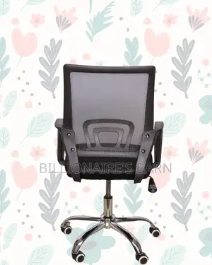 Black Compact Chair | Posture-Friendly Build for Daily Productivity
