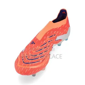 Adis Predator Coral Blaze Pack Laceless Soccer Boots