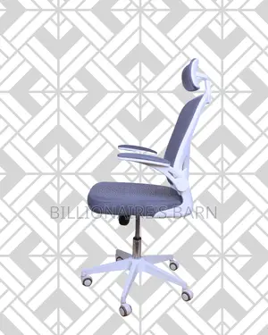 White Ergonomic Chair | Posture-Friendly Build for Daily Productivity