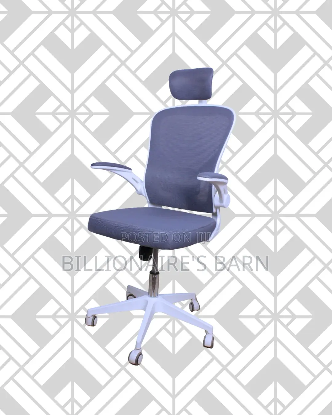 White Ergonomic Chair | Posture-Friendly Build for Daily Productivity