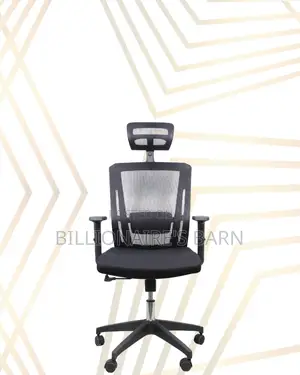 Black Mesh Chair | Posture-Friendly Build for Daily Productivity