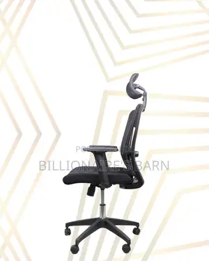 Black Mesh Chair | Posture-Friendly Build for Daily Productivity
