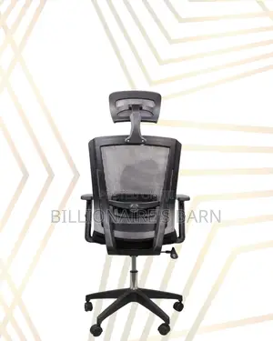 Black Mesh Chair | Posture-Friendly Build for Daily Productivity