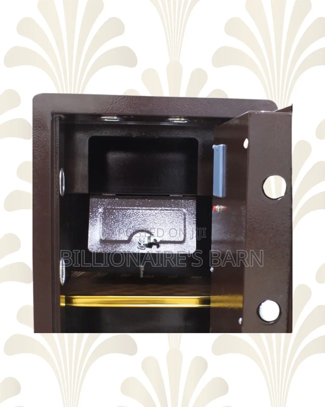 70kg Biometric Safe Box | Steel Protection for Home and Office Use