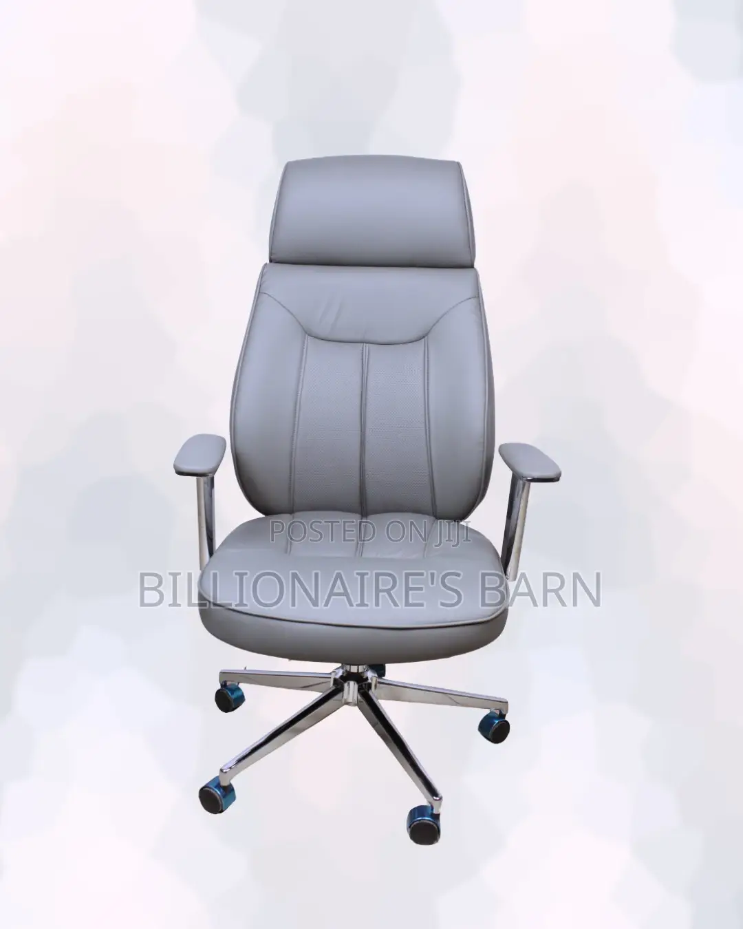 Grey Executive Office Chair | Cool Airflow for Kenya’S Warm Afternoons