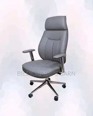 Grey Executive Office Chair | Cool Airflow for Kenya’S Warm Afternoons