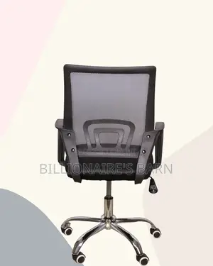 Black Compact Ergonomic Chair|Cool Airflow for Kenya’S Warm Afternoons