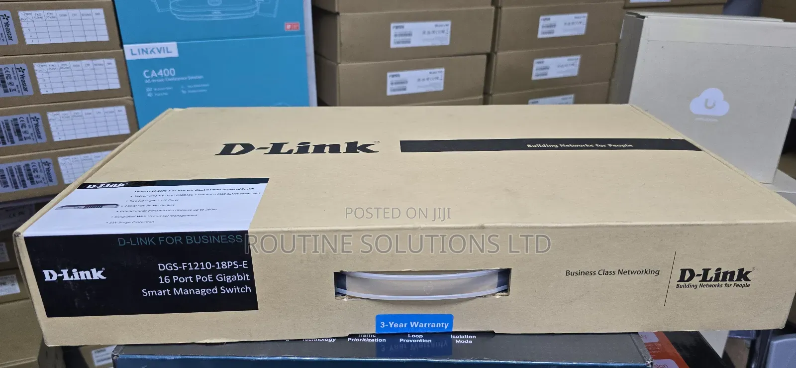 Dlink DGS-F1210-18ps-E 16 Port Gigabit Smart Managed Switch
