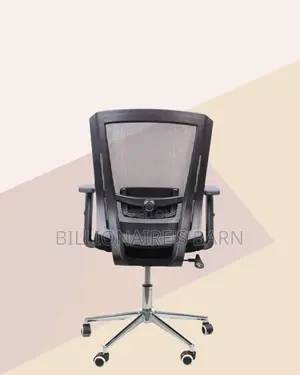 Black Origin Mesh Chair | Cool Airflow for Kenya’S Warm Afternoons |