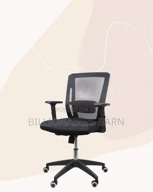 Black Origin Mesh Chair | Cool Airflow for Kenya’S Warm Afternoons |