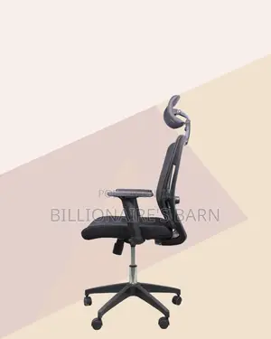Black Ergonomic Mesh Chair | Cool Airflow for Kenya’S Warm Afternoons