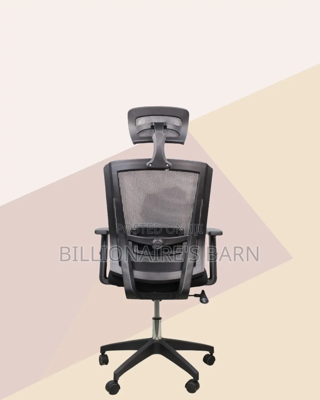 Black Ergonomic Mesh Chair | Cool Airflow for Kenya’S Warm Afternoons