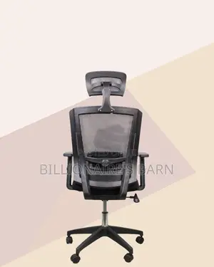 Black Ergonomic Mesh Chair | Cool Airflow for Kenya’S Warm Afternoons