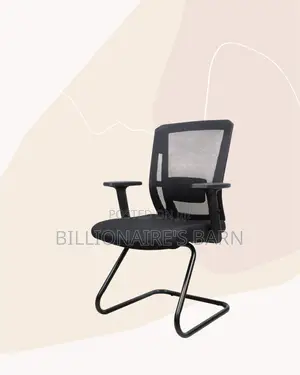 Black Visitor Chair | Cool Airflow for Kenya’S Warm Afternoons