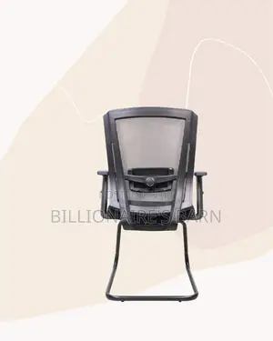 Black Visitor Chair | Cool Airflow for Kenya’S Warm Afternoons